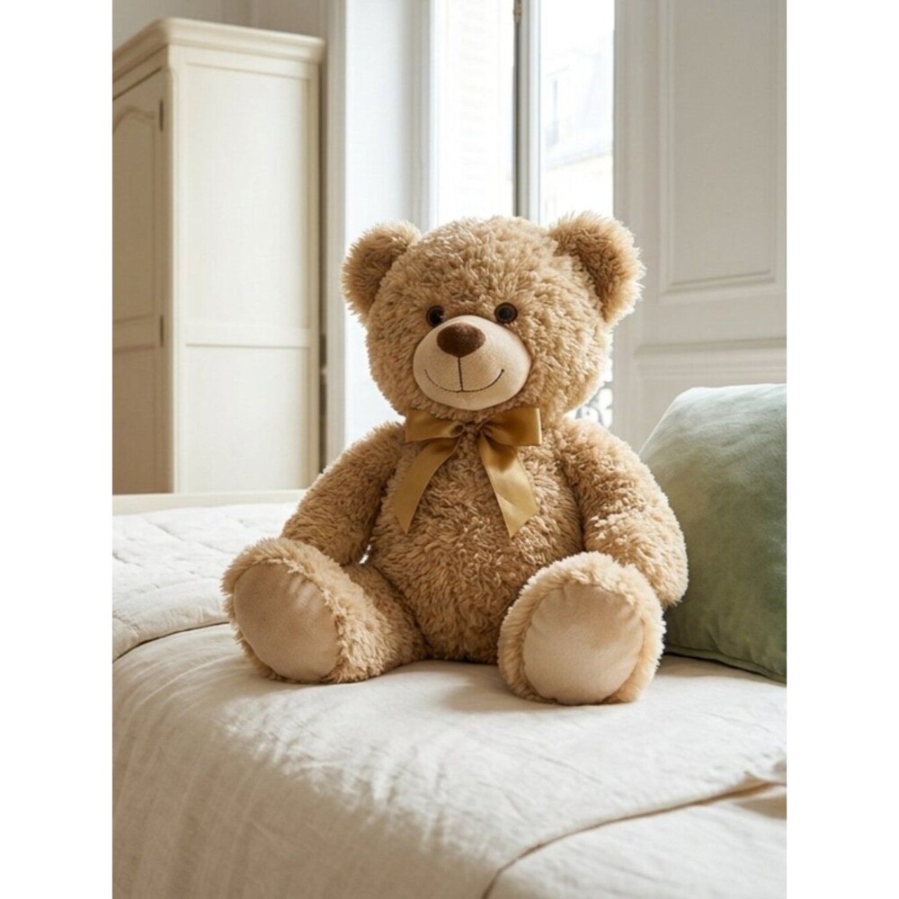 NWOT Spark Create Imagine 15" Sitting Brown Teddy Bear Plush Toy Stuffed Animal